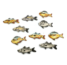 Handmade Ceramic Fish Magnet, Refrigerator Magnet, Beach Fridge Magnet Cute For - £20.03 GBP+