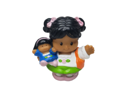 Fisher Price Little People HISPANIC GIRL DAUGHTER with DOLL 2004 - £7.51 GBP