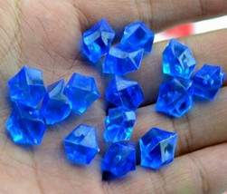 500pcs Blue Tiny Acrylic Ice Crystals Wedding Table Scatters Decorations Xmas - £9.85 GBP