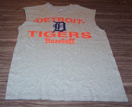 DETROIT TIGERS MLB BASEBALL SLEEVELESS T-Shirt MENS MEDIUM NEW - £15.53 GBP