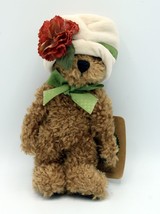 Boyds Bears &amp; Friends &quot;Carmela&quot; 6&quot; White Hat with Pink Flower - Tags - £6.32 GBP