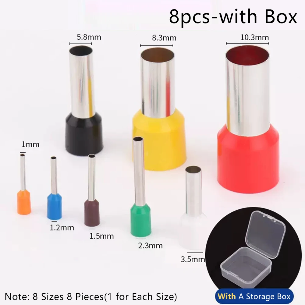 8/40pcs Mini Clay Cutters Earring Hole Hollow Round Cutter 8pcs with Box - $4.48
