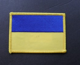 Ukraine Embroidered International Country Flag Patch 2.25 X 3.5 Inches - £4.44 GBP