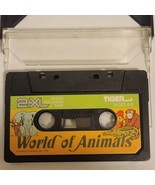 2XL Talking Robot Cassette Tape World Of Animals Vintage 1992 Tiger Elec... - $47.47 CAD