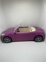 Barbie Convertible Crusier Sports Car Purple Magenta 2006 - $466.11 MXN