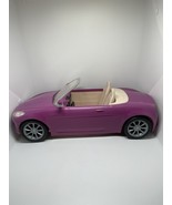 Barbie Convertible Crusier Sports Car Purple Magenta 2006 - $466.11 MXN