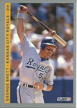 1993 Fleer George Brett 236 Royals - $1.00