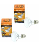 XYZReptiles UVA Reptile Heat Lamp 50 Watt Bulb Basking Light (2 Pack Bulbs) - £11.79 GBP