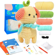 Beginners Crochet Kit, Crochet Animal Kit, Knitting Kit with Yarn, Amigu... - $13.99
