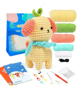 Beginners Crochet Kit, Crochet Animal Kit, Knitting Kit with Yarn, Amigu... - €11,93 EUR