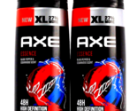 2 Ct Axe 5.1 Oz Essence 48 Hour High Definition Scent Deodorant Body Spray - £25.10 GBP