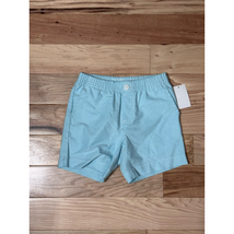 IZOD Casual Shorts Baby Boys 3T Blue Pinstripe 100% Cotton Pull On Button New - £14.85 GBP