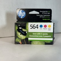 HP 564 Tri-Color Ink Cartridges Genuine Brand New - $24.99