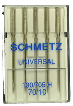 SCHMETZ Universal Sewing Machine Needles Size 10, H-70B - $5.95