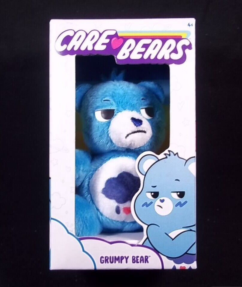 Care Bears GRUMPY Bear 3 inch boxed plush NEW - $6.26