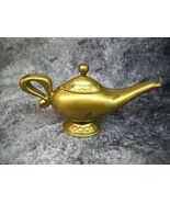 Gold Genie Lamp Costume Prop Desert Prince Arabian Aladdin Sultan Persia... - $179.78 MXN