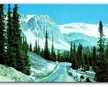 Highway 130 Medicine Bow National Forest Wyoming WY UNP Chrome Postcard T21 - $2.92