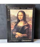 Clementoni Mona Lisa Leonardo Louvre Museum Collection 1000 Pc Puzzle-Co... - $18.95