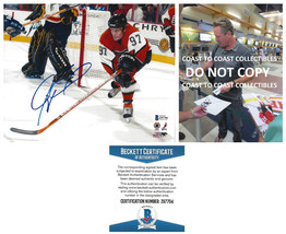 Jeremy Roenick signed Philadelphia Flyers Hockey 8x10 photo Beckett COA proof. - £86.12 GBP