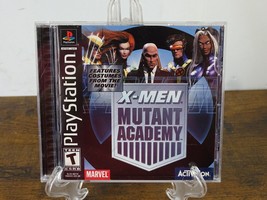 X-Men: Mutant Academy  (Sony PlayStation 1, 2001) PS1 CIB Complete TESTED!! - $29.02