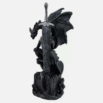 Dragon guarding treasure with sword letter opener - £23.18 GBP