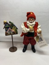 Rare Clothique 2000 Possible Dreams ~Home Tweet Home~ #713299 Santa &amp; Birdhouse - $44.50