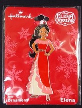 Hallmark Elena of Avalor flat metal Christmas ornament on card 2018 NEW - £5.21 GBP