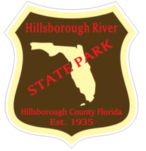 Hillsborough River Florida State Park Sticker R6737 YOU CHOOSE SIZE - $1.45+