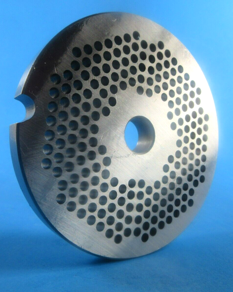 #22 x 1/8&quot; holes (3 mm) STAINLESS Meat Food Grinder Plate - $27.20