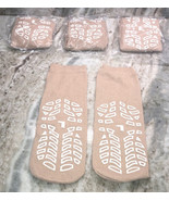KATT MEDICAL DOUBLE TREAD FOOTWEAR NON SLIP SOCKS /SIZE LARGE /COLOR TAN... - $16.13 CAD