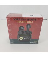 YYK-750 Black Sport Wireless Bluetooth Noise Canceling Earbuds-Factory S... - £14.75 GBP