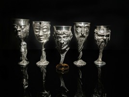 royal selangor pewter lord of rings goblets - £1,145.61 GBP