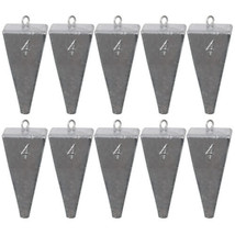 Pyramid Sinkers Fishing Weights Sinkers Saltwater Fishing Sinkers - £84.82 GBP