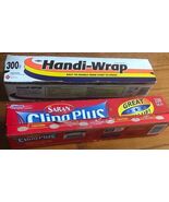 Bundle Of 2 Vintage Plastic Film Wraps Photos Props  Read Description - $13.85