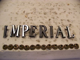 1971 Chrysler Imperial Quarter Panel Emblems #3568522 + - $80.98