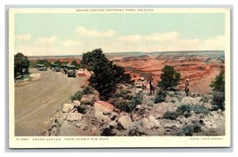 Hermit Rim Road Grand Canyon AZ Arizona Fred Harvey UNP DB Postcard W11 - £5.49 GBP