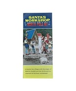 Santas Workshop Village Adirondacks North Pole New York Travel Tourist B... - $7.91