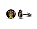 GRYFFINDOR EARRINGS 10mm Round Stud Post Harry Potter Hogwarts School Ho... - $6.95