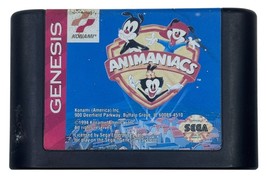 Konami Sega Genesis Animaniacs Video Game Cartridge - $19.79