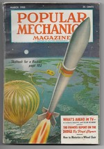 Popular Mechanics Magazine Mar 1953 334 pages Vol. 99, No. 3 VRY Good co... - $11.75