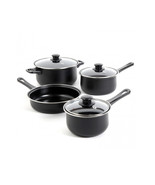 Gibson Home Chef Du Jour 7 Piece Carbon Steel Nonstick Cookware Set in B... - $962.12 MXN