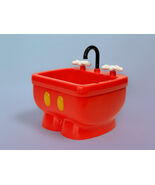 Disney Mickey Mouse Sink Toy Wash Basin Whirley-DrinkWorks Red - $29.98