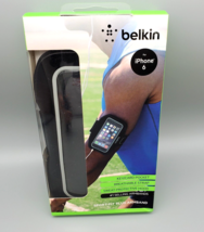 Belkin Sport Fit Plus Armband For iPhone 6 Keycard Pocket NIP No Slip Strap - $11.20