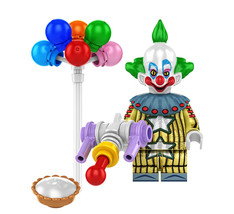 Shorty Killer Klowns from Outer Space Horror Clown Building Minifigure Bricks US - £7.02 GBP