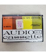 Vintage Audio Cassette NEW Old Stock Instant Loading Sealed AC60 - $13.65 CAD