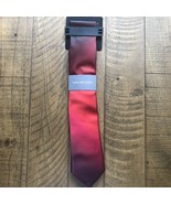 Van Heusen Men&#39;s Patterned Skinny Tie, Color Burgundy - $19.18 CAD