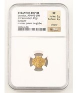 Byzantine Empire Leontius (AD 695 - 698) AV Semissis from Syracuse Mint ... - $5,775.17 CAD