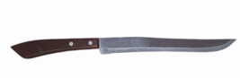 Regents Sherwood Knife Stainless Steel Serrated  Wood Handle 13&quot; Vintage - £11.72 GBP