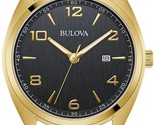 Bulova Men&#39;s Quartz Date Indicator Black Watch 42MM - £128.47 GBP