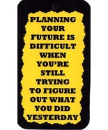 Ron&#39;s Hang Ups Giant 4&quot; x 6&quot; Refrigerator Magnets Planning Your Future i... - $7.99